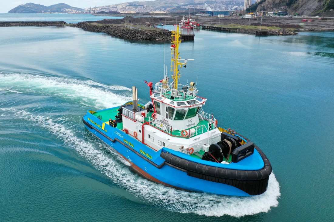 Med Marine Delivers Super Ice Class Tier III Tugboat, Covurlui To A.F.D.J.