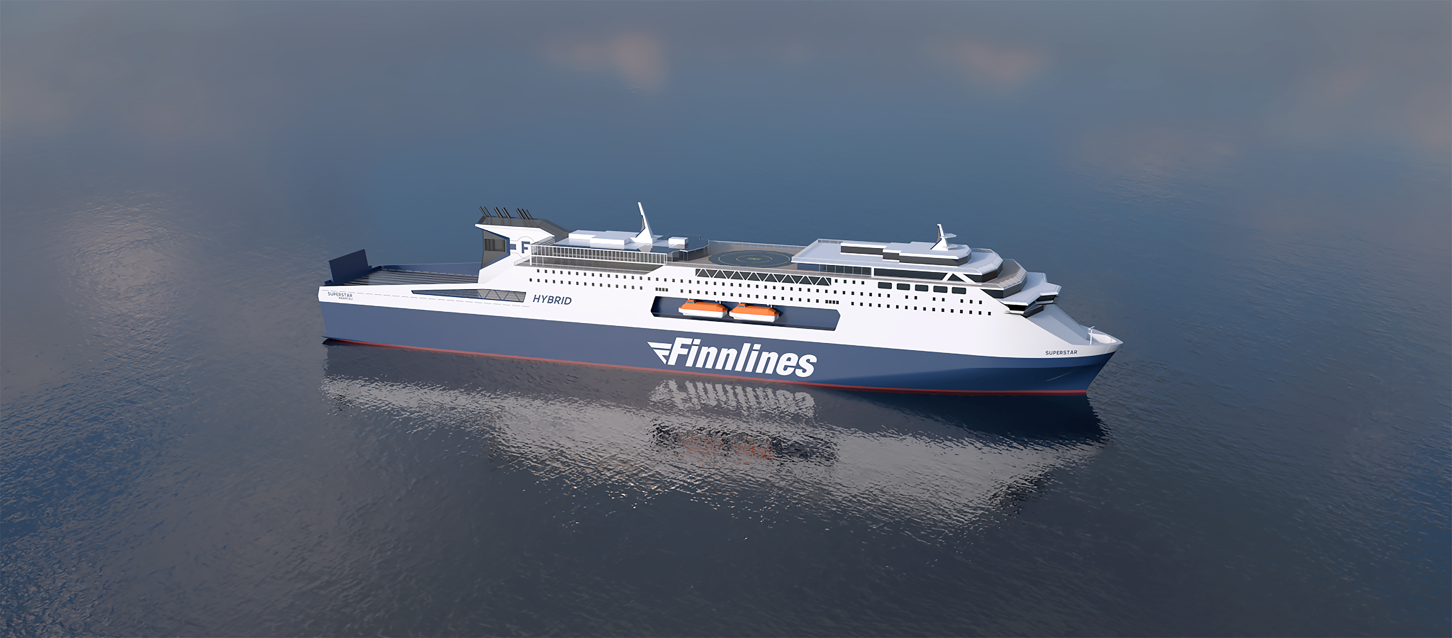 Construction of the first new Finnlines Superstar ro-pax has begun