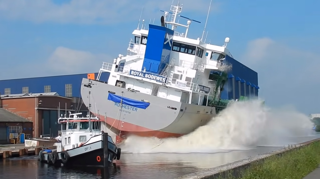 Scotline Launch the New MV Scot Isles (Video)