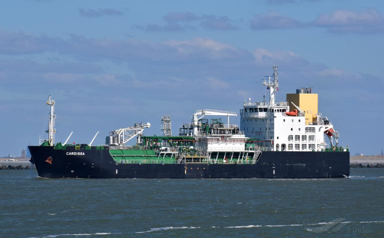 Shell sells Cardissa LNG bunker to Pan Ocean