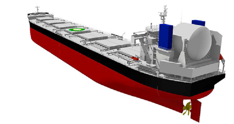 ClassNK grants AiP to TSUNEISHI SHIPBUILDING for concept design of LNG-fueled bulker “KAMSARMAX GF”