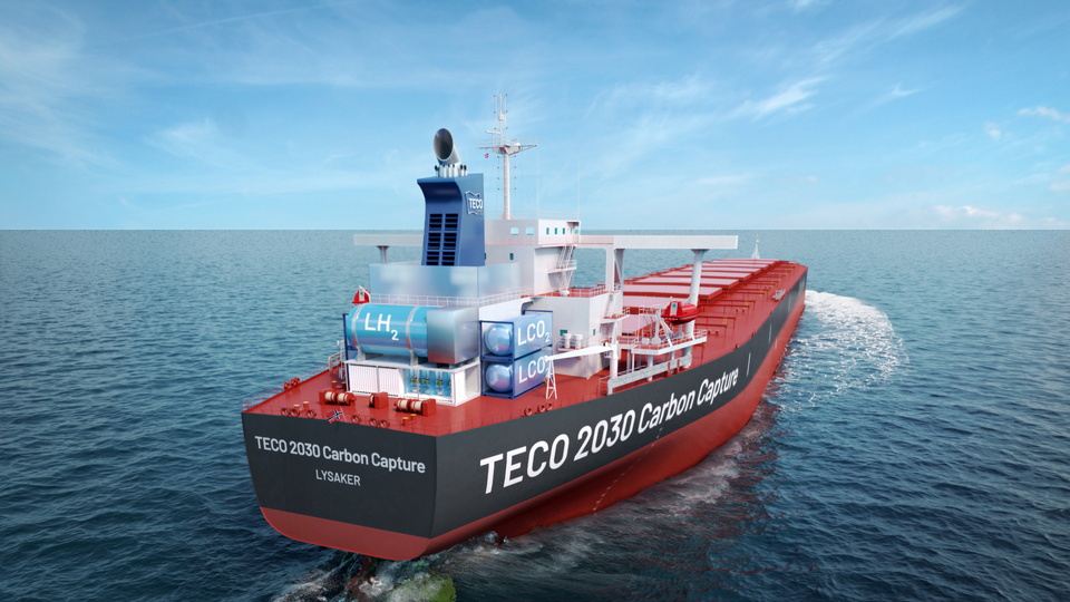 TECO 2030 to cooperate with Chart Industries, Inc. on developing marine carbon capture and storage solutions