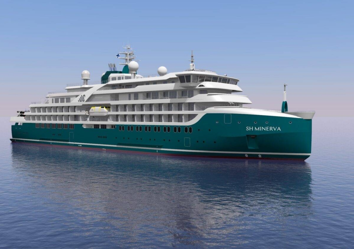 Helsinki Shipyard Launches First Cruise Ship for Swan Hellenic