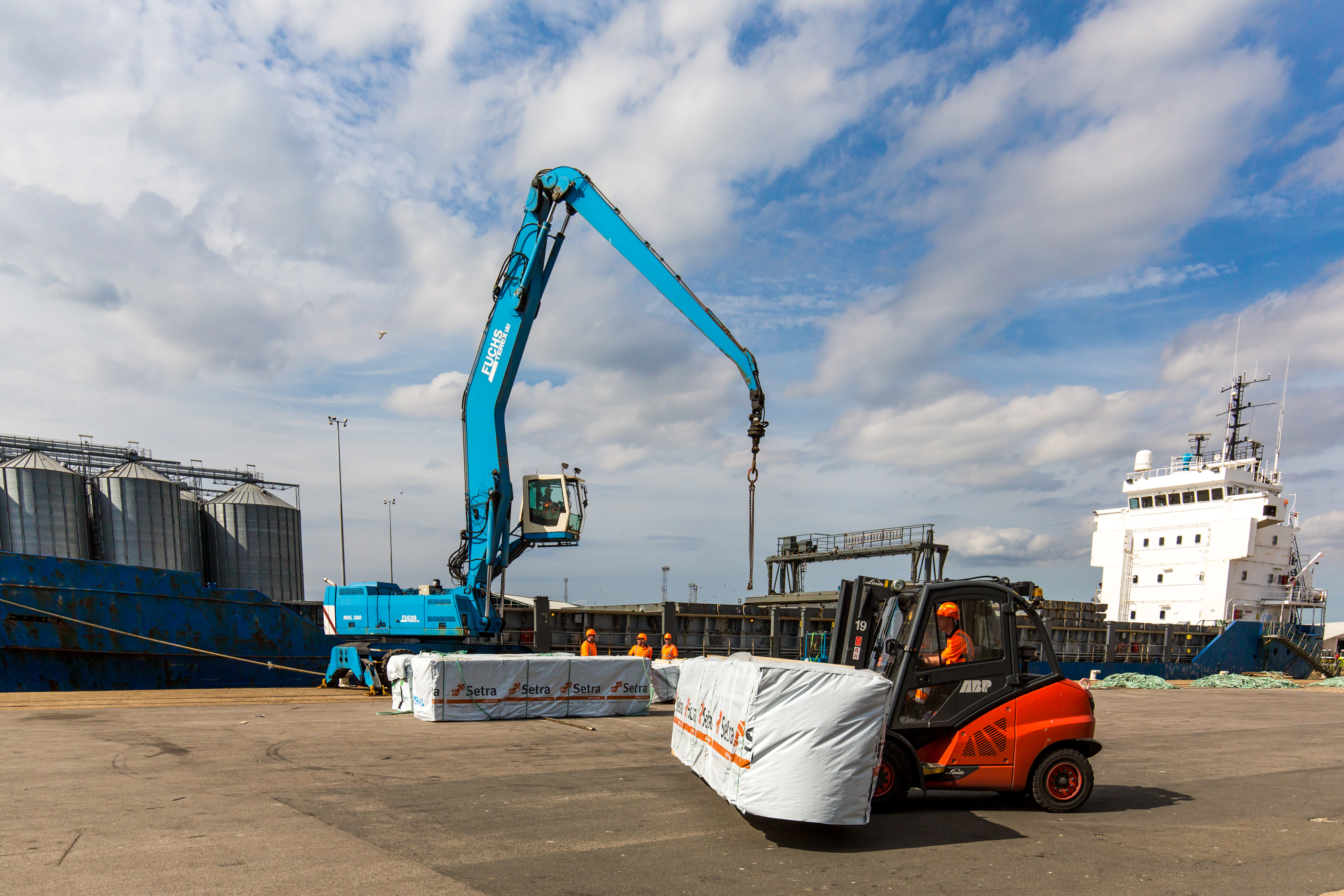 The Port of King’s Lynn sees timber volumes double in volume