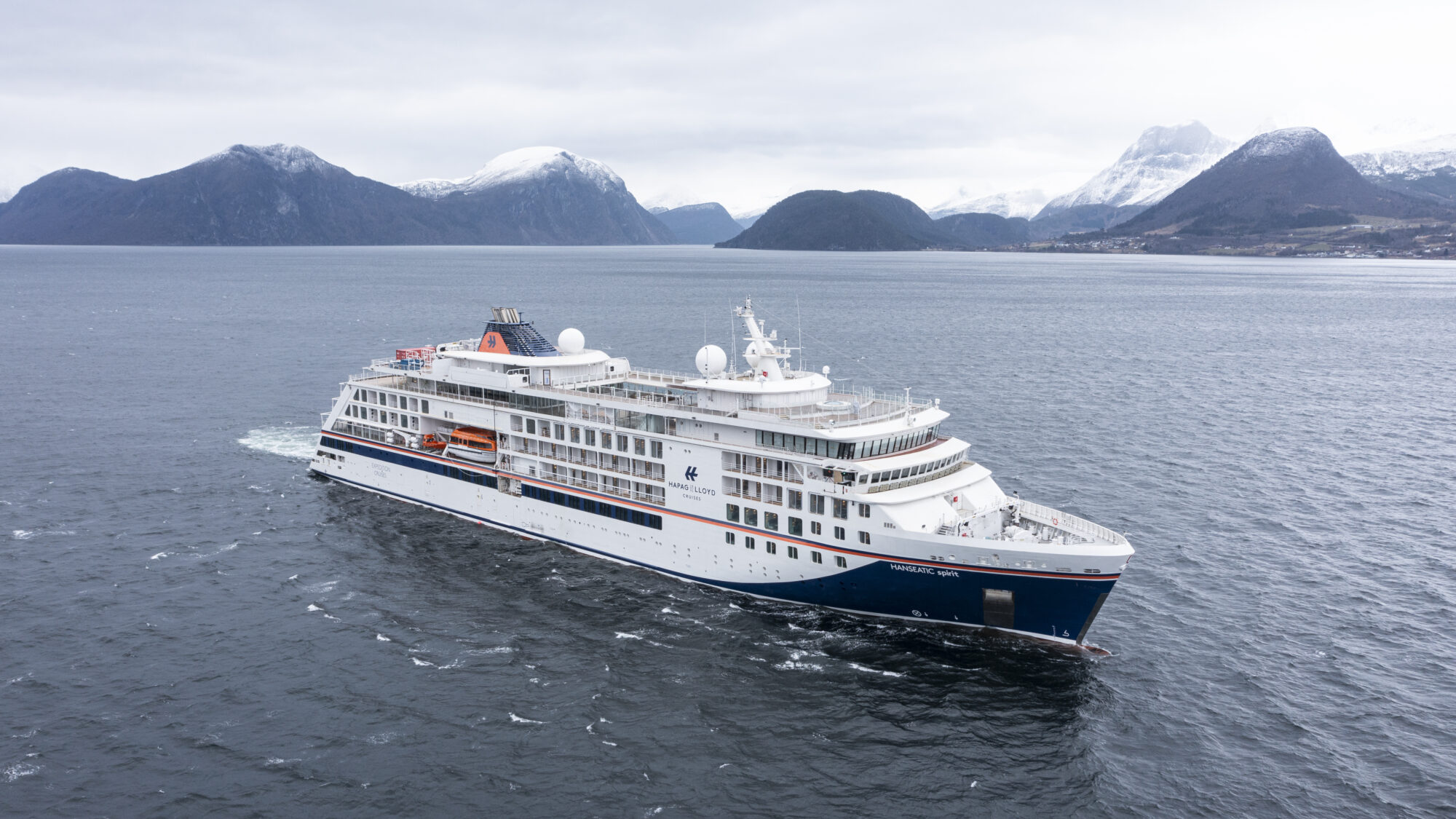 HANSEATIC spirit delivered from VARD to Hapag-Lloyd Cruises in Germany