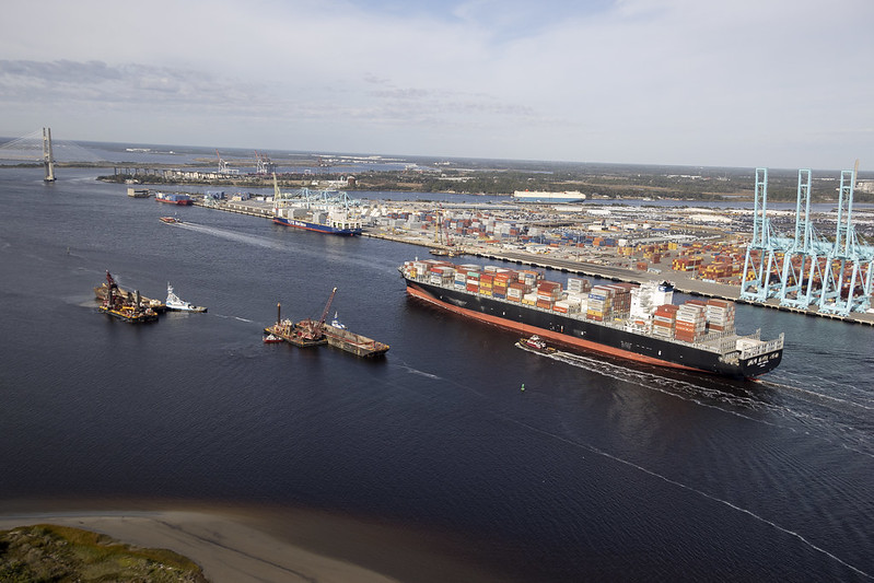 JAXPORT sets port record for container volumes in May