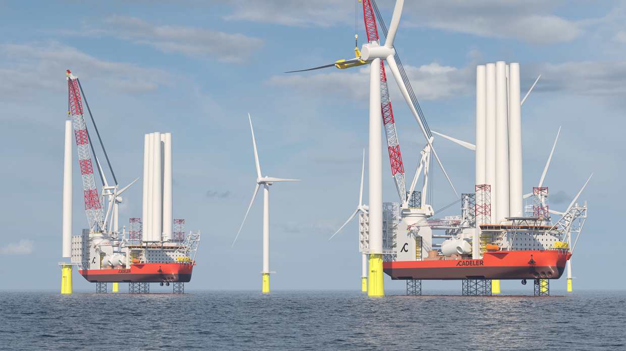 KONGSBERG’s integrated wind turbine installation vessel technology chosen by COSCO