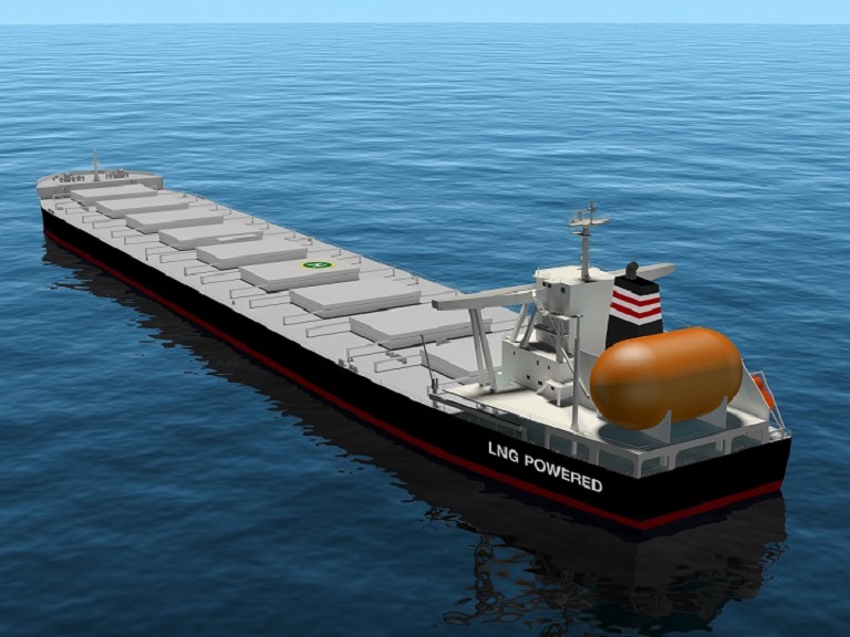 NYK to Build Company’s First LNG-Fueled Capesize Bulk Carrier