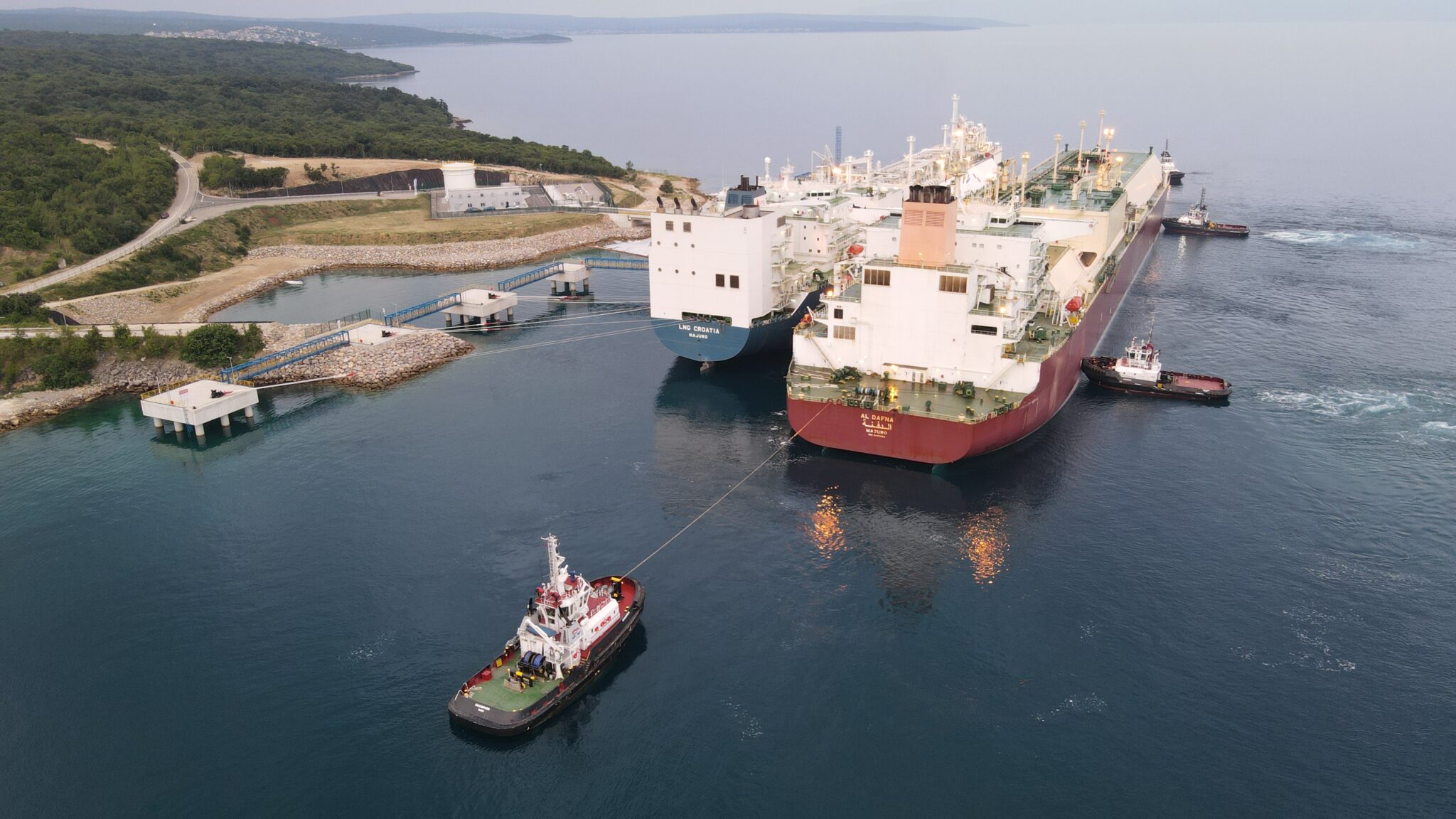 Spotted: Croatia’s LNG terminal receives its 10th cargo