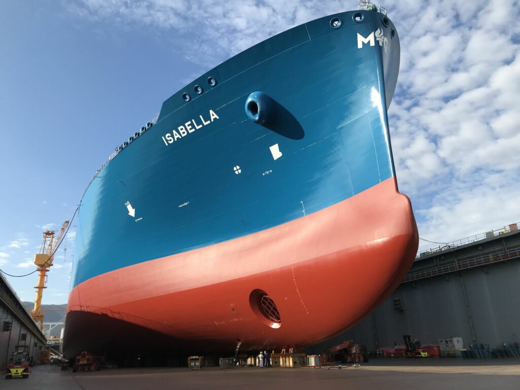 Daewoo Shipbuilding delivers new LNG carrier Isabella to Maran Gas