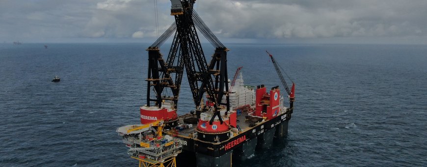 Sleipnir wraps up Aker BP's Hod B project with successful topside installation