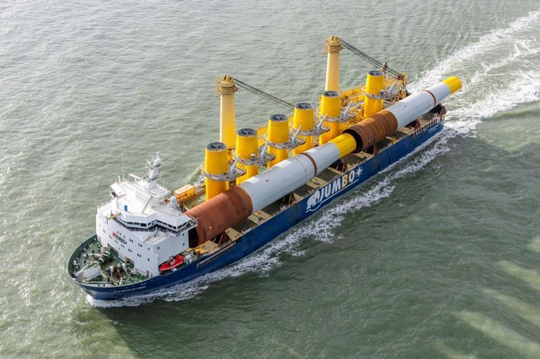 Jumbo’s vessel Fairmaster completed the final shipment for the Hornsea Two offshore wind farm