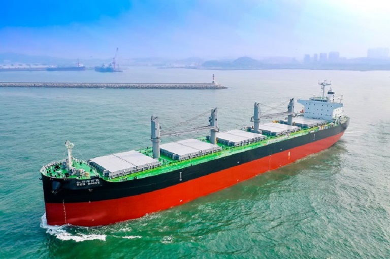 Kawasaki Heavy Industries Delivers Bulk Carrier BBG BAISE