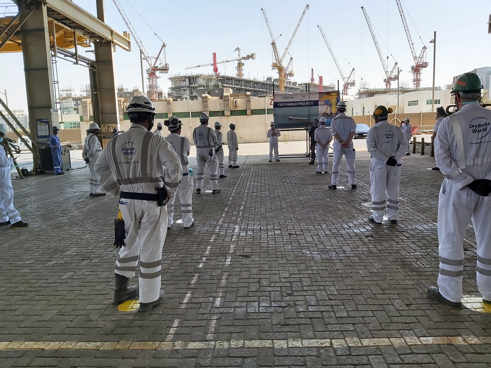 FSO Conversion Project Launches at Drydocks World