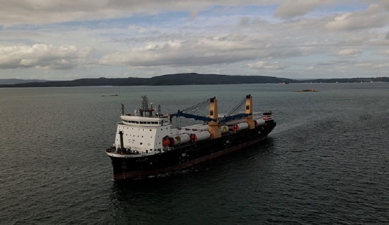 WATCH: New Heavy-Lift Vessel Katori Enters Nanao Port for First Time