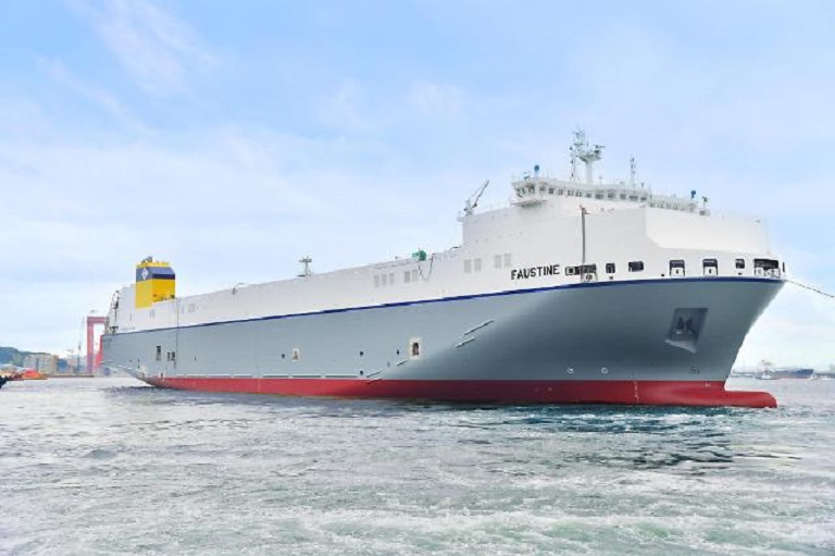 Hyundai Mipo delivers CldN’s RORO ship equipped with dual fuel propulsion system