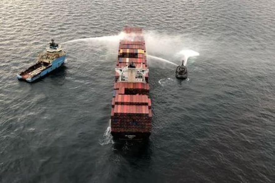 Coast Guards respond to container vessel ZIM Kingston that lost 40 containers