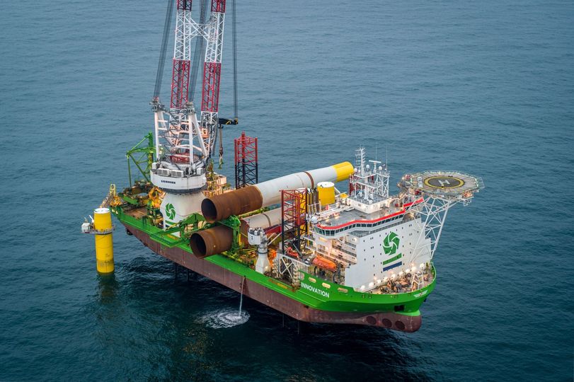 DEME Offshore Installs Final Foundation at Hornsea Two Offshore Wind Farm