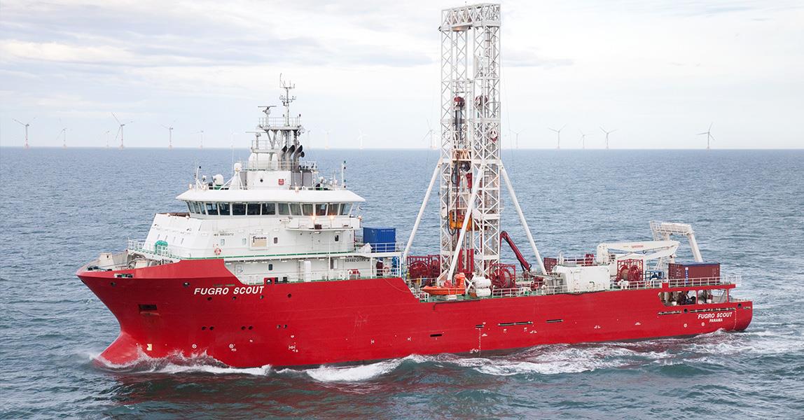 Fugro wins two Energinet site investigation contracts for Denmark’s Energy Island