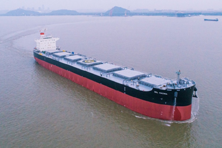 Kawasaki delivers bulk carrier GLC HAZIRA