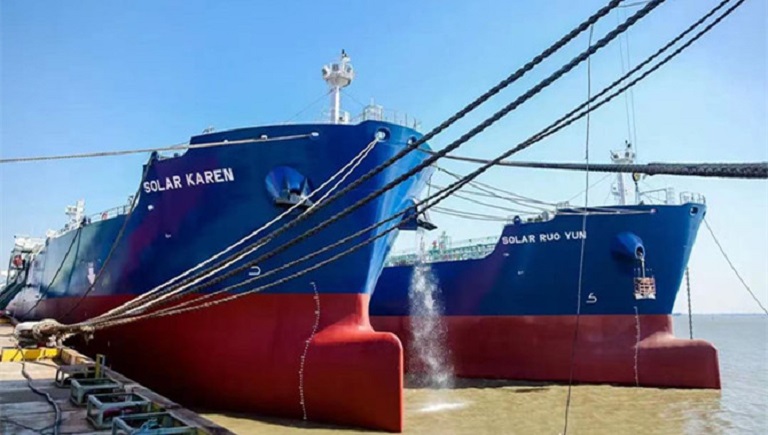 Shandong Shipping takes delivery of all 8 50,000DWT IMO Ⅱ chemical tankers