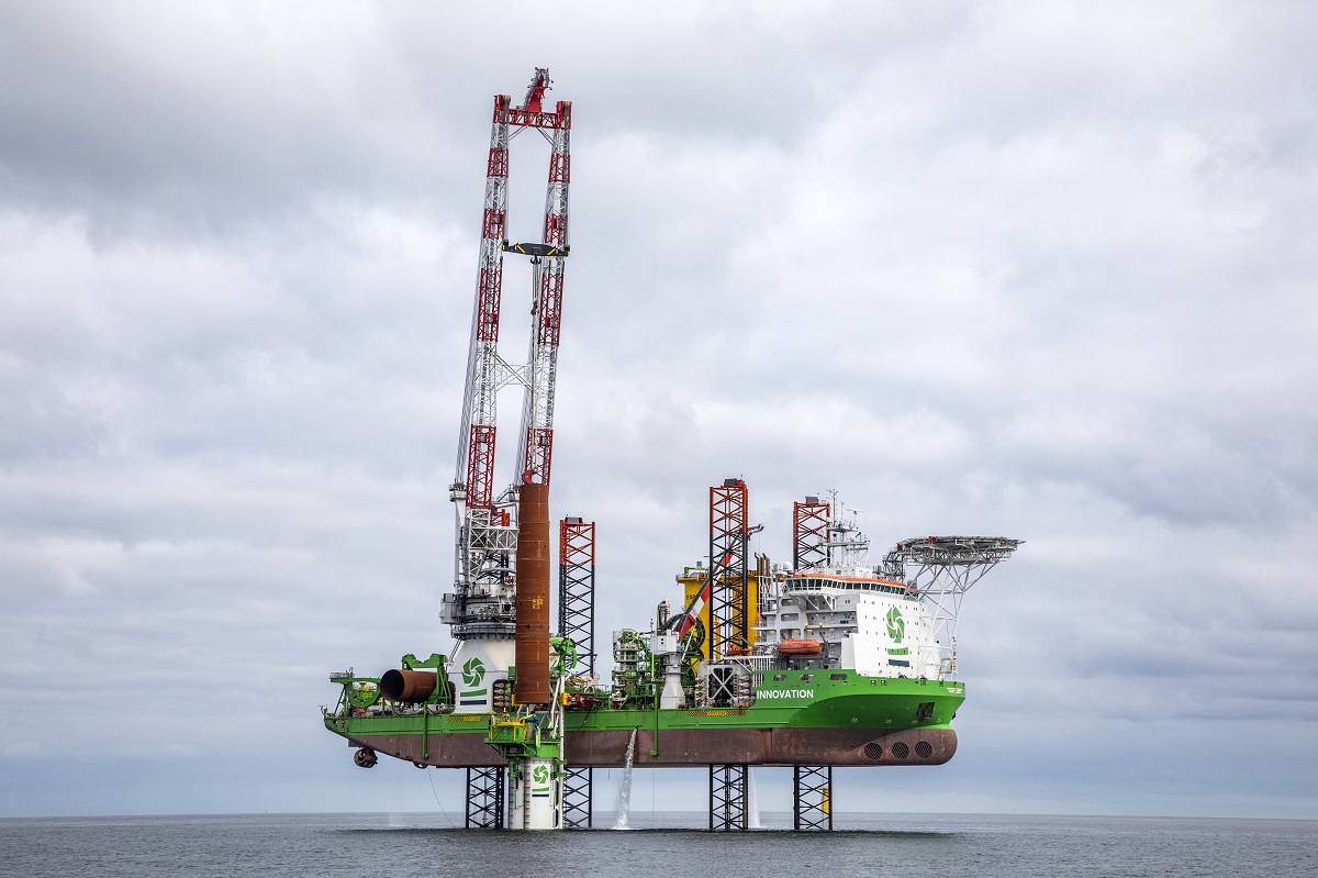 DEME Offshore Confirms Halfway Mark Installation Milestone with Saint-Nazaire Offshore Wind Farm