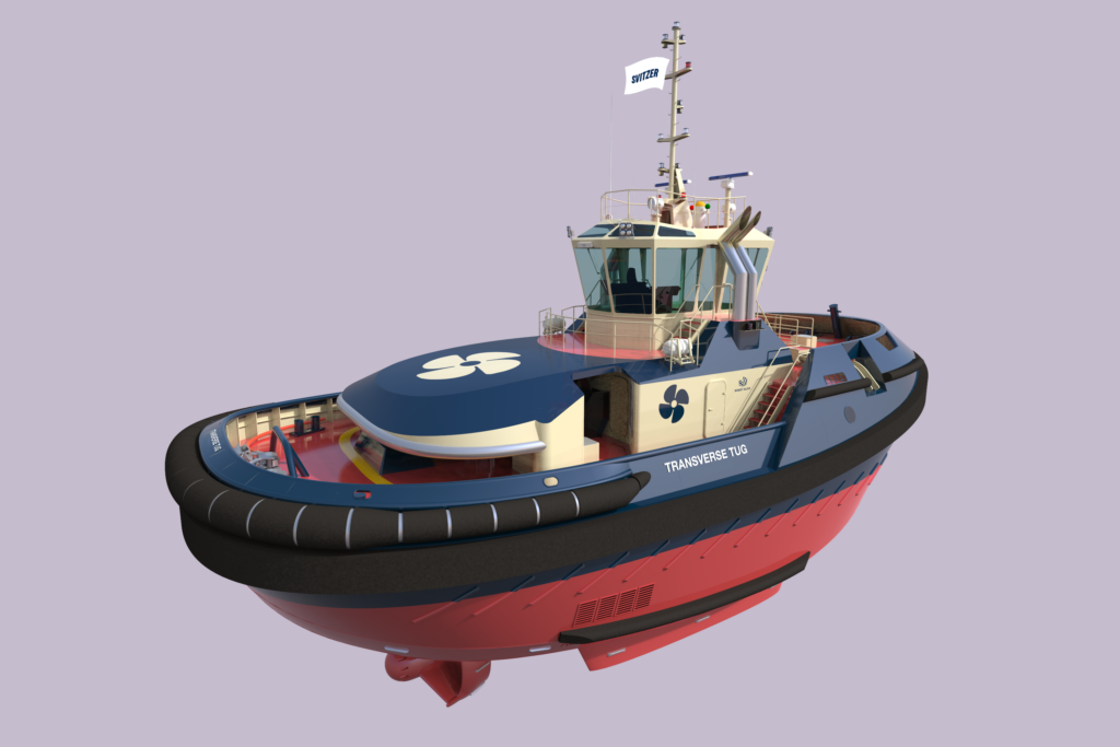 Higher force, lighter design and less fuel consumption: Svitzer introduces transverse tug