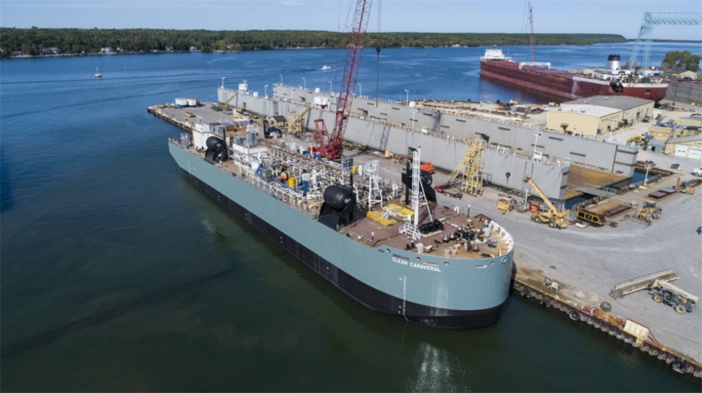 LNG Bunker Barge Clean Canaveral Delivered