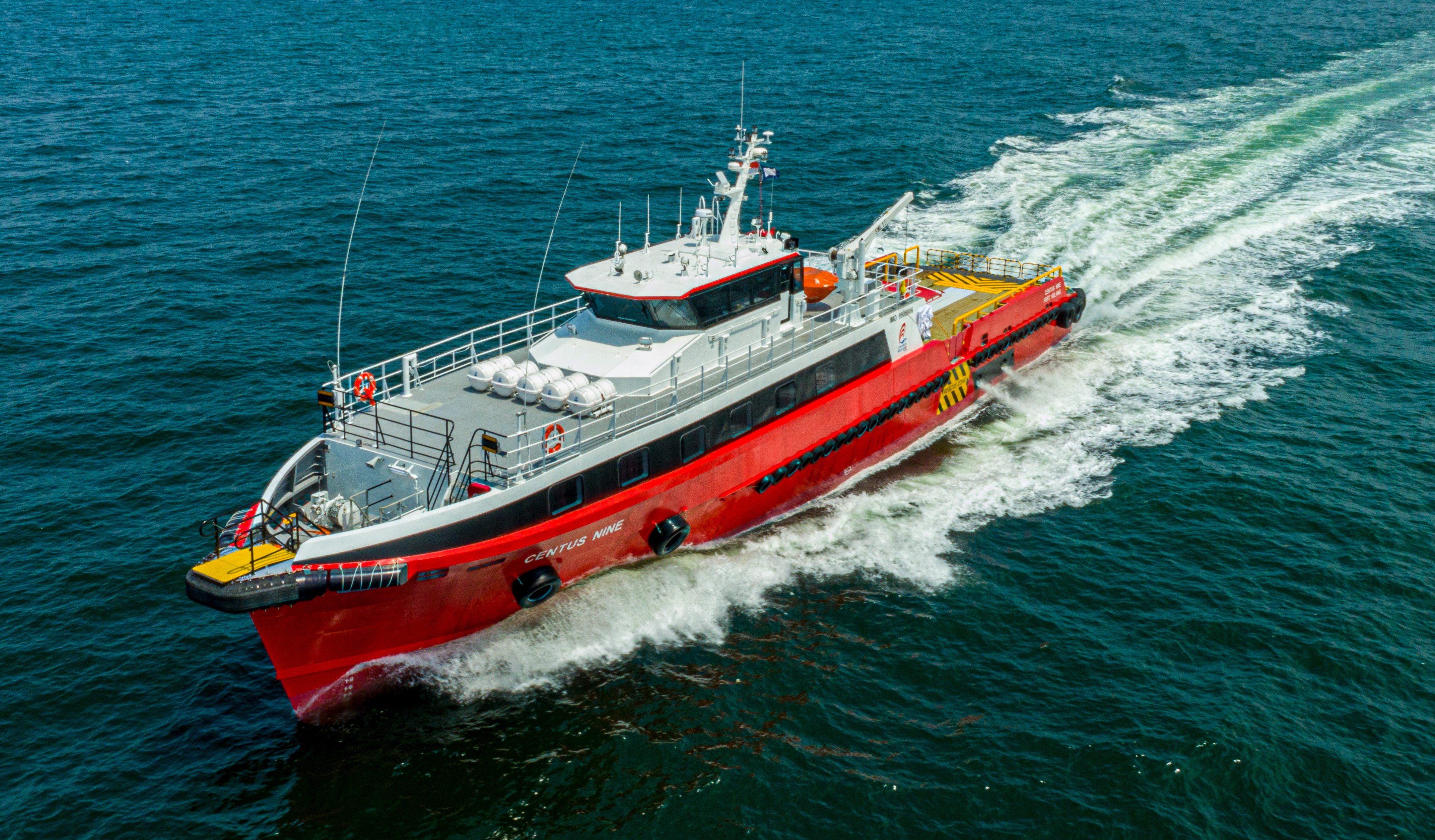 Strategic Marine Wins Additional Order for New 42m Fast Crew Boat from Centus Marine