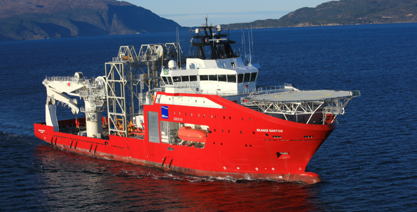 Skandi Santos awarded three-year contract from Petrobras