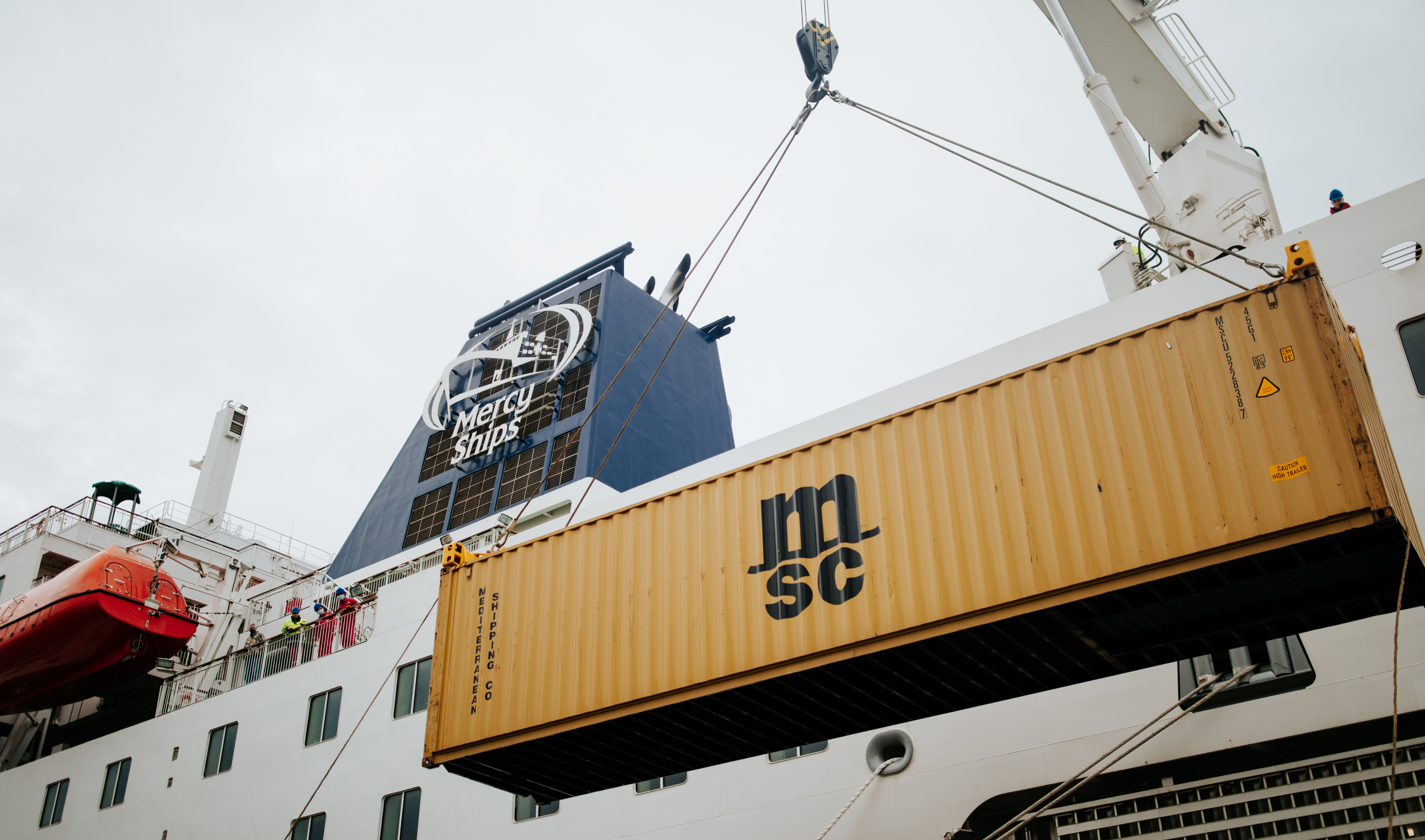 MSC Group and Mercy Ships Celebrate 10 Years of Partnership