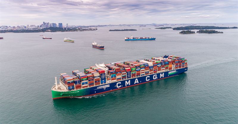 Wärtsilä technologies for 12 LNG-fuelled container ships support CMA CGM in decarbonising their maritime operations