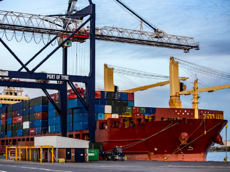 Port of Tyne welcomes first container ship arriving direct from China