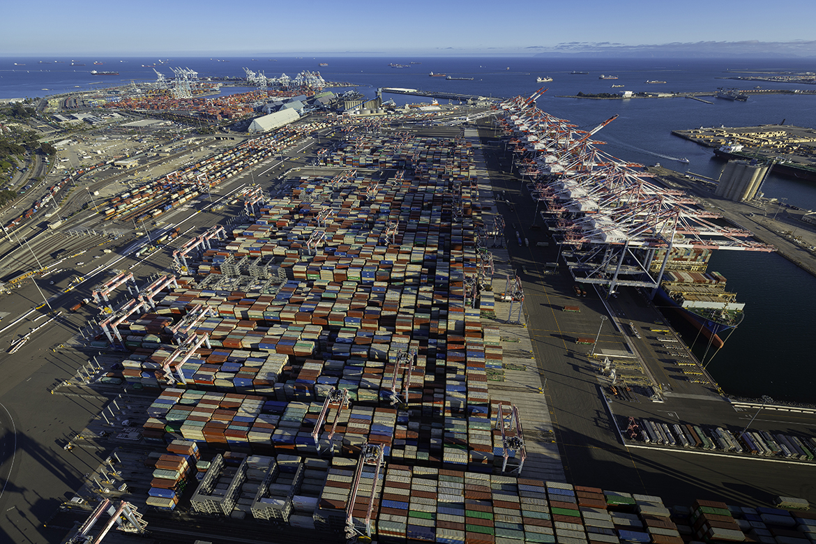 Port Reached Milestone at Long Beach Container Terminal