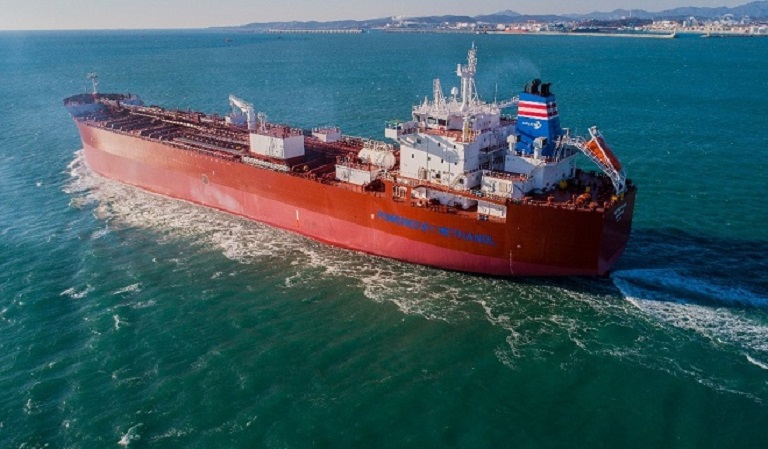 NYK Delivers Methanol-Fueled Chemical Tanker