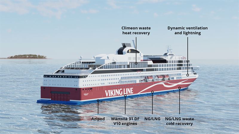 Climate-smart Viking Glory is also a flagship for sustainability