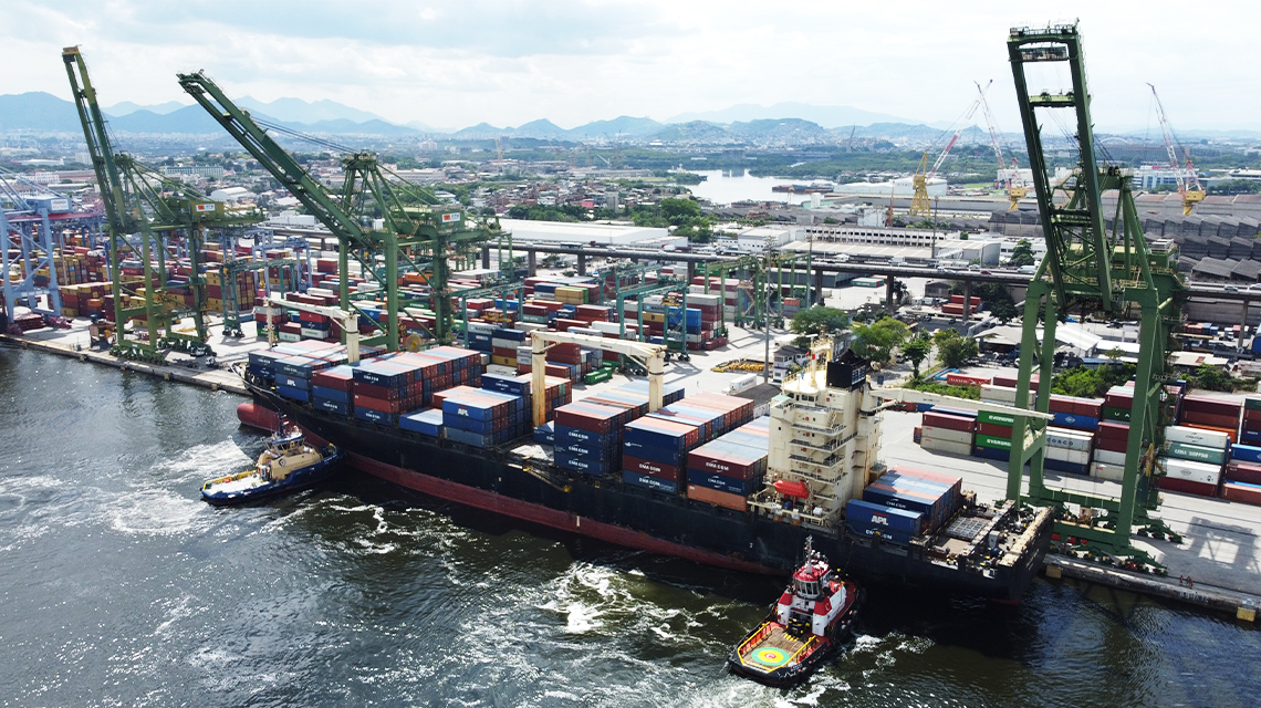 ICTSI Rio welcomes CMA CGM’s BRAZEX 2 Service