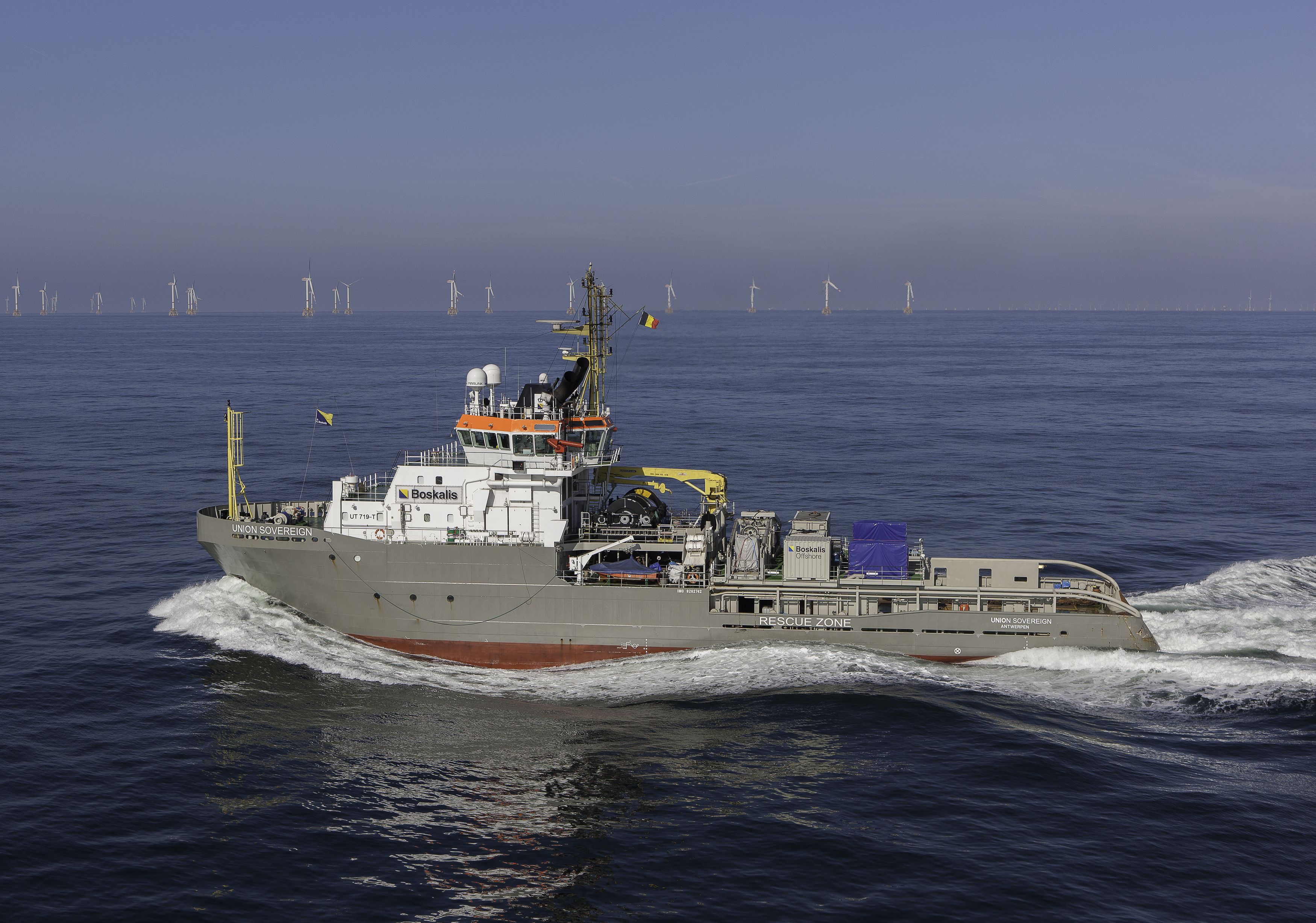 Boskalis successfully salvages ship just off the Dutch coast