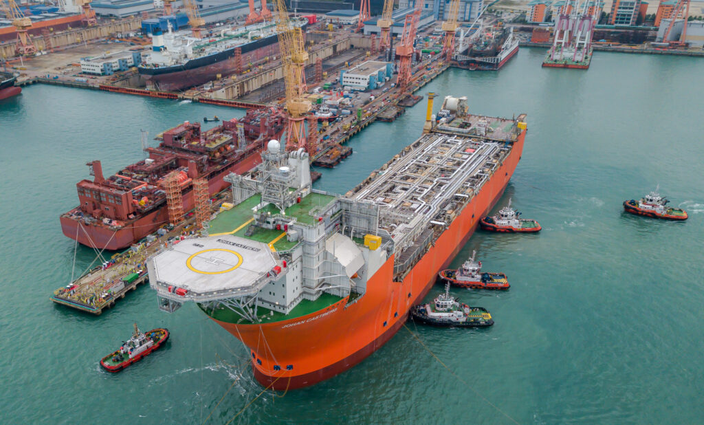 WATCH: Johan Castberg FPSO left to Norway