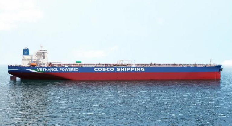 CCS and DNV grant AiP for new Chinese methanol-driven VLCC design