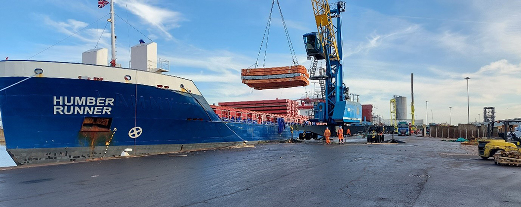 Humber Runner enters service from Riga to Goole