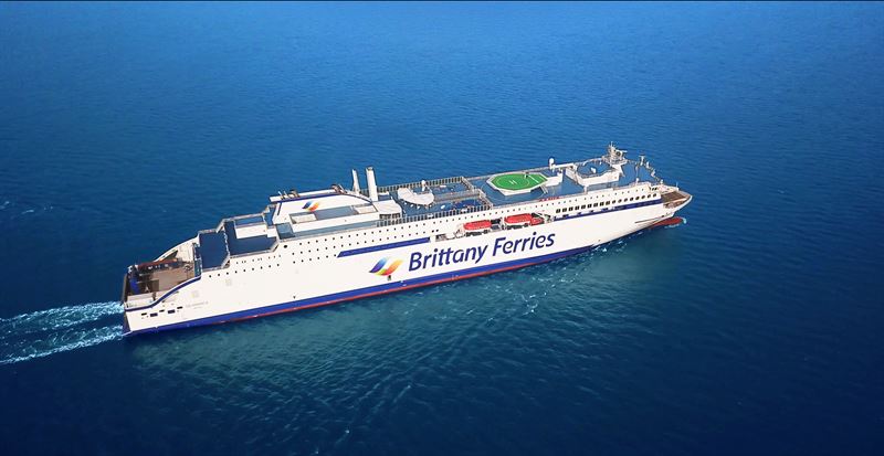 Wärtsilä signs long-term service agreement with Brittany Ferries to support new LNG-fuelled ferry