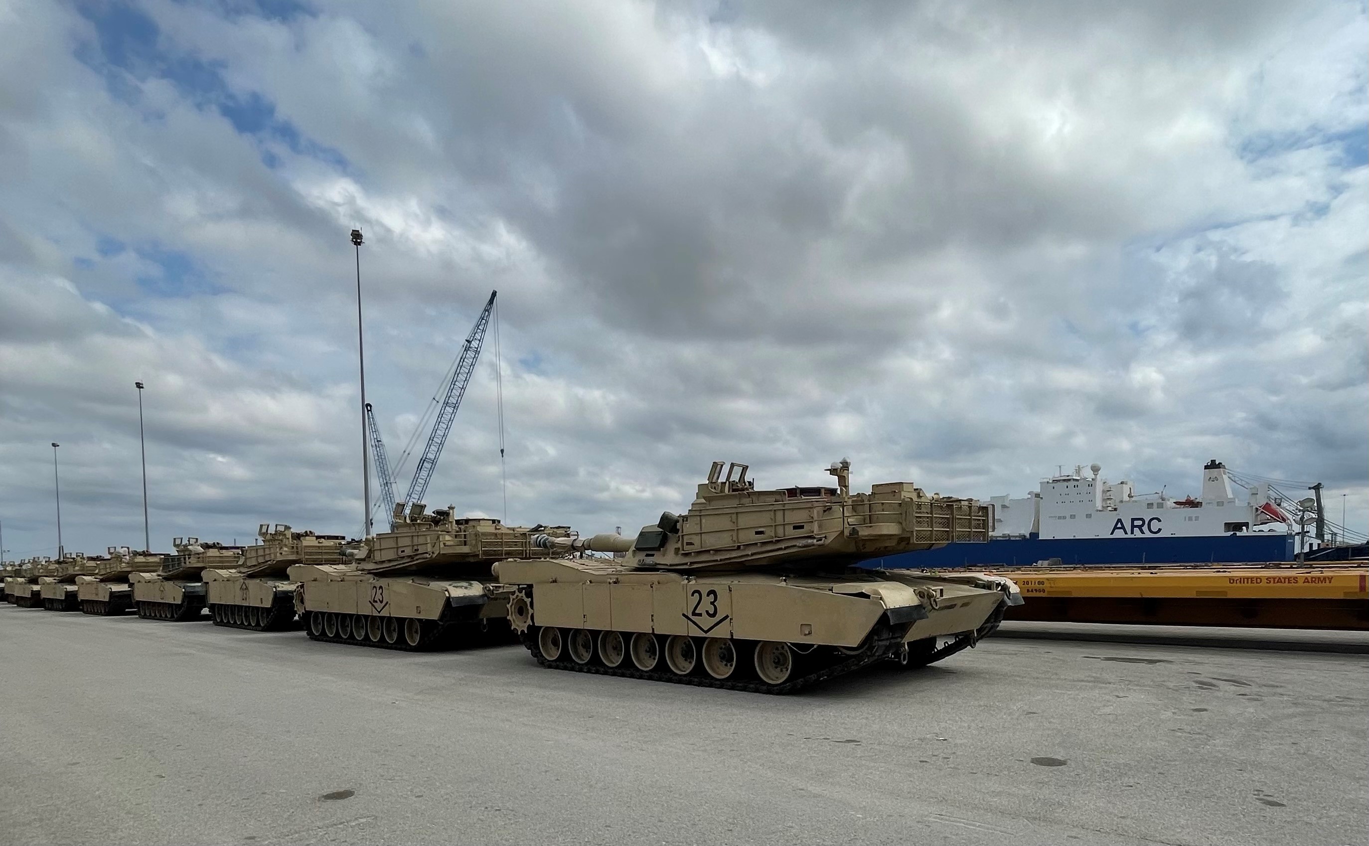 ARC Loads Operation Atlantic Resolve Cargo in Beaumont VesselFinder