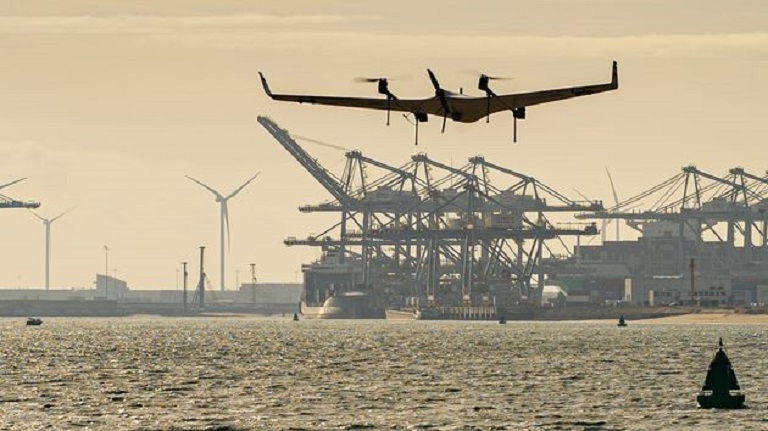 Port of Rotterdam first in the Netherlands to allocate airspace for drone use