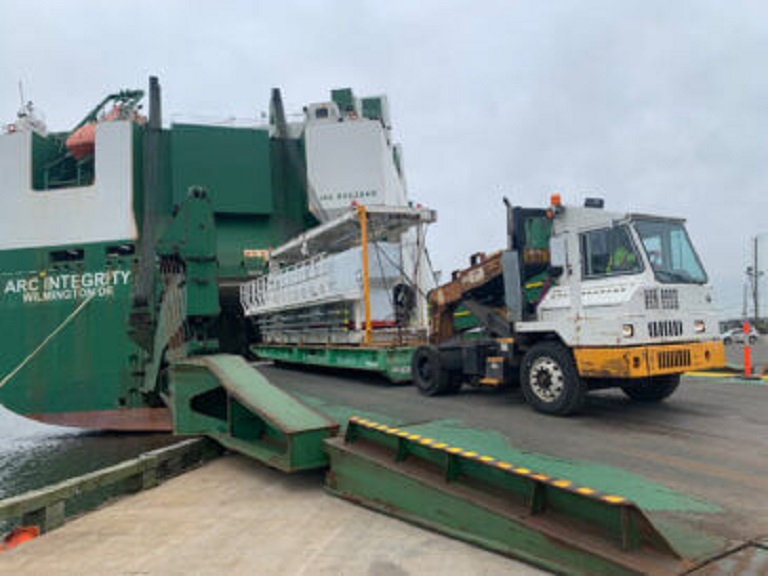 ARC moves Tunnel Boring Machine for Pawtucket Tunnel Project