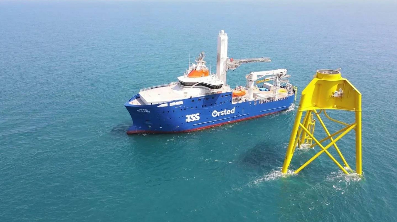 Ørsted, TSS Hold Naming Ceremony for First Asia-built SOV