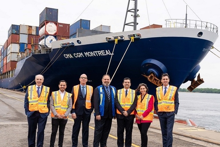 Port of Montreal welcomes several new vessels including CMA CGM MONTREAL