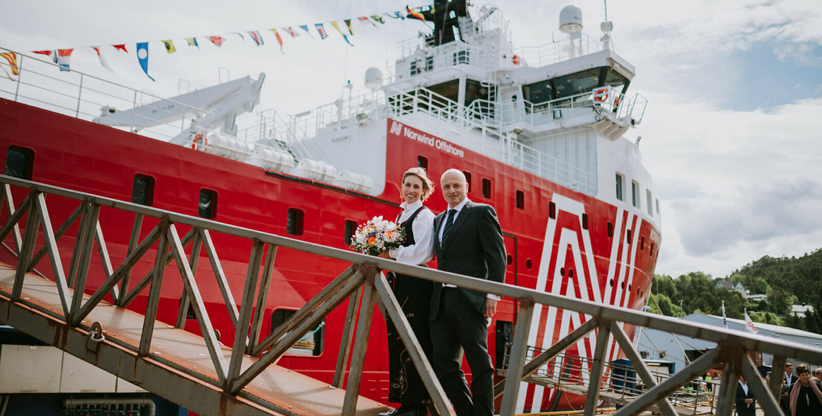 VARD delivered Norwind Offshore’s first vessel - Norwind Breeze goes straight into operation