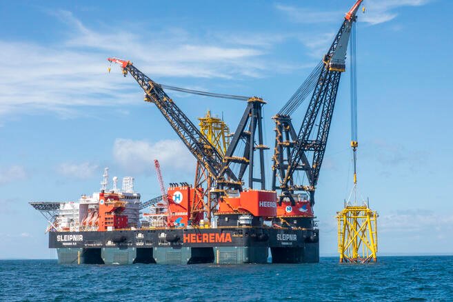 NnG takes huge step forward with first substation in place offshore