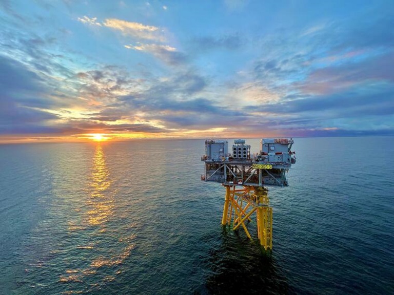 NnG takes huge step forward with first substation in place offshore